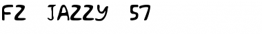 FZ JAZZY 57 Font