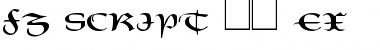 Download FZ SCRIPT 19 EX Font