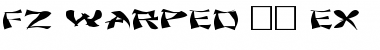 Download FZ WARPED 11 EX Font