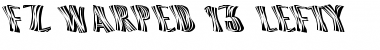 FZ WARPED 13 LEFTY Font