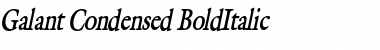 Galant Condensed Font