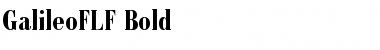 GalileoFLF Bold Font GalileoFLF Bold Font