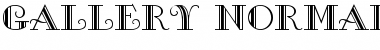 Gallery Normal Font Gallery Normal Font