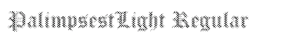 PalimpsestLight Regular preview