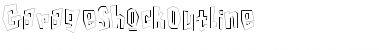 Download GarageShockOutline Font Download GarageShockOutline Font