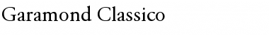 Garamond Classico Regular Font