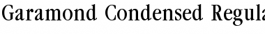 Garamond Condensed Font