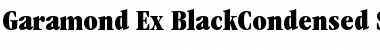 Garamond Ex-BlackCondensed SSi Font