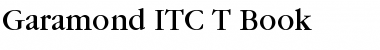 Garamond ITC T Book Font