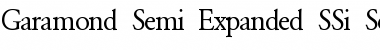 Garamond Semi Expanded SSi Font