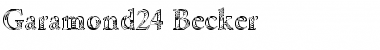 Download Garamond24 Becker Font Download Garamond24 Becker Font
