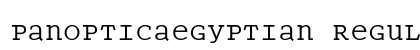 PanopticaEgyptian Regular preview