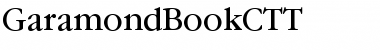 GaramondBookCTT Font