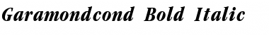 Garamondcond Font