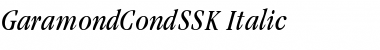 Download GaramondCondSSK Font