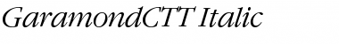 GaramondCTT Font