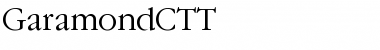 GaramondCTT Font
