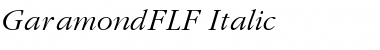 GaramondFLF-Italic Regular Font