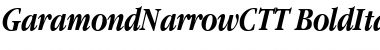 Download GaramondNarrowCTT Font