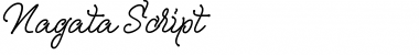 Nagata Script Font
