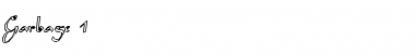 Download Garbage 1 Font Download Garbage 1 Font