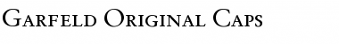 Garfeld-Original-Caps Regular Font