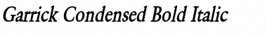 Garrick Condensed Font