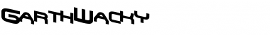 GarthWacky Font