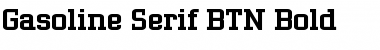 Gasoline Serif BTN Bold Font