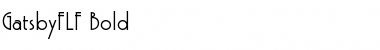 GatsbyFLF Bold Font GatsbyFLF Bold Font