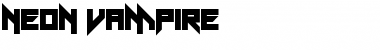 Neon Vampire Regular Font