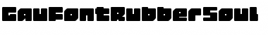 GauFontRubberSoul Font