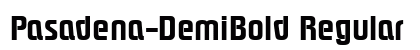 Pasadena-DemiBold Regular preview