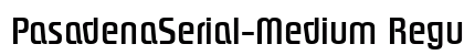PasadenaSerial-Medium Regular preview