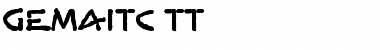 GemaITC TT Font