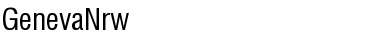 GenevaNrw Font