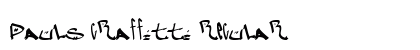 Pauls Graffitti Regular