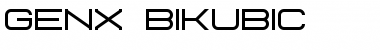 Genx BiKubic Font