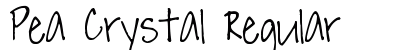 Pea Crystal Regular preview