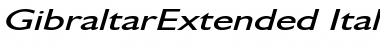 GibraltarExtended Font