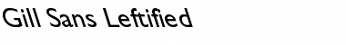 Download Gill Sans Leftified Font Download Gill Sans Leftified Font