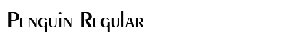 Penguin Regular preview