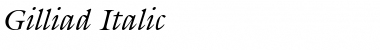 Download Gilliad Font