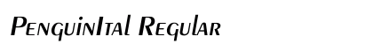 PenguinItal Regular preview