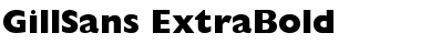 Download GillSans ExtraBold Font Download GillSans ExtraBold Font