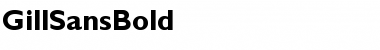 Download GillSansBold Font Download GillSansBold Font