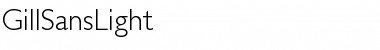 Download GillSansLight Font Download GillSansLight Font