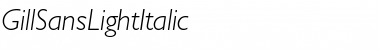 Download GillSansLightItalic Font Download GillSansLightItalic Font