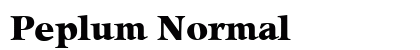 Peplum Normal preview
