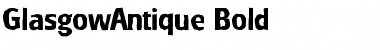 Download GlasgowAntique Font